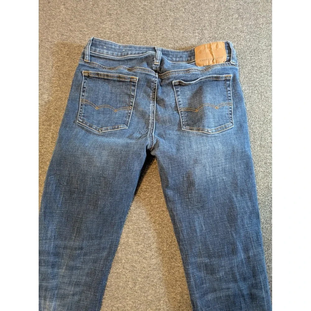 American Eagle Jeans Men's Blue 31x32 AirFlex+ Slim Stretch Denim‎